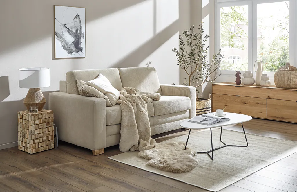 Kleines geräumiges Wohnzimmer